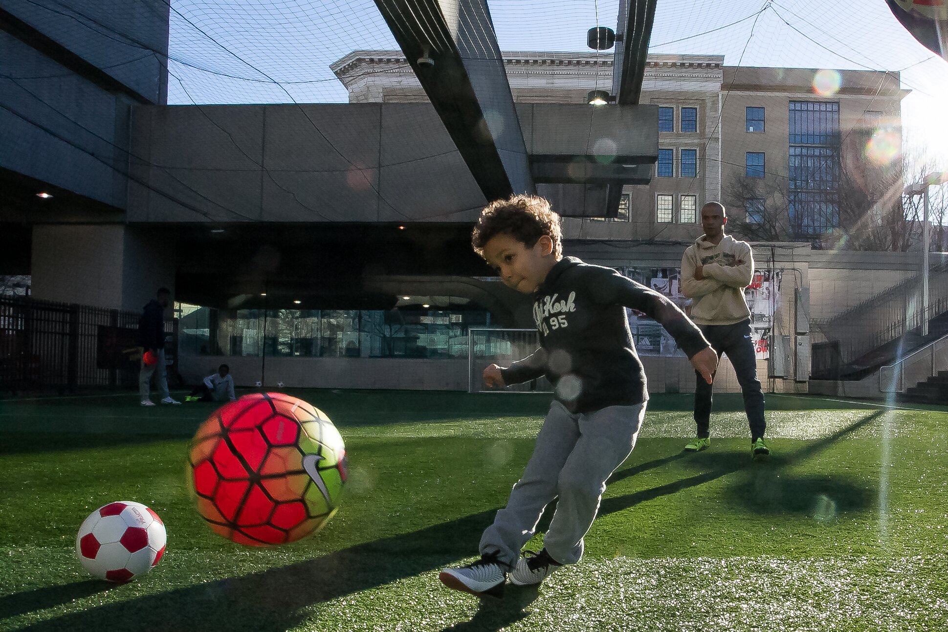 Soccer in the Streets Scores Big with Five Points Station